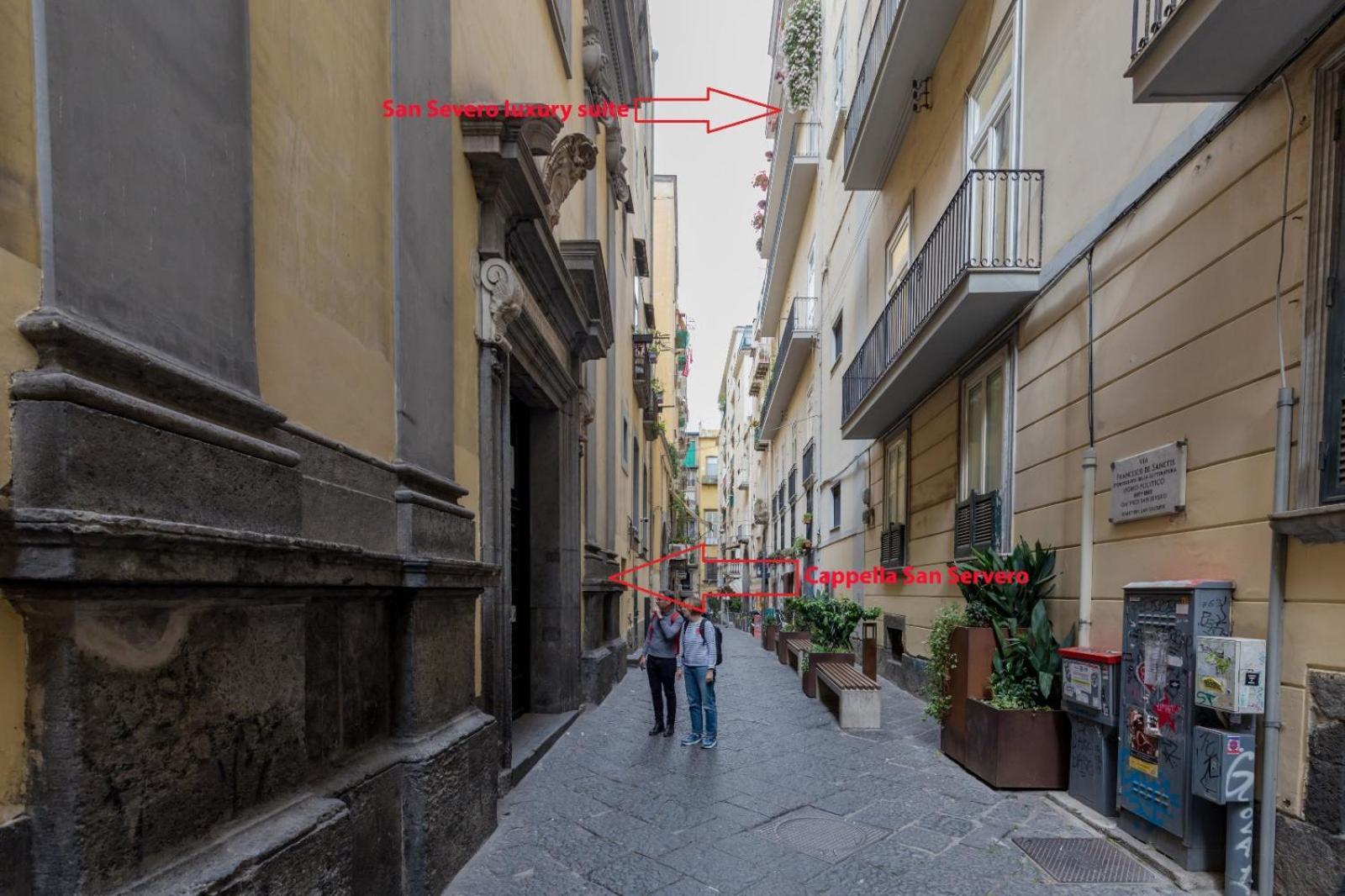 Cappella San Severo Luxury Suites Napoli Bagian luar foto